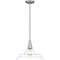 Quoizel Grayton 1-Light Brushed Nickel Pendant QP5568BN - alternate 5
